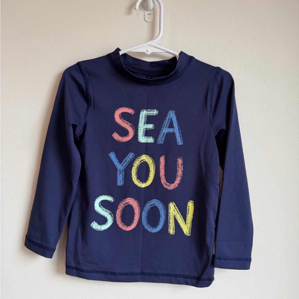 Cat & Jack Dark Blue Toddler Shirt